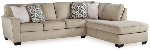 Decelle 2-Piece Sectional with RHF Chaise - Putty