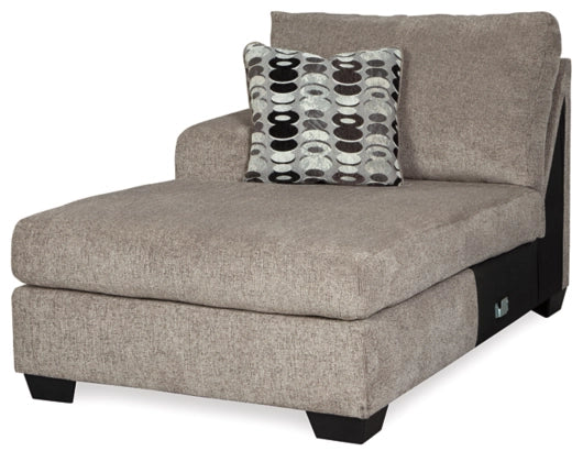 Ballinasloe 3-Piece Sectional with Ottoman - LHF Chaise