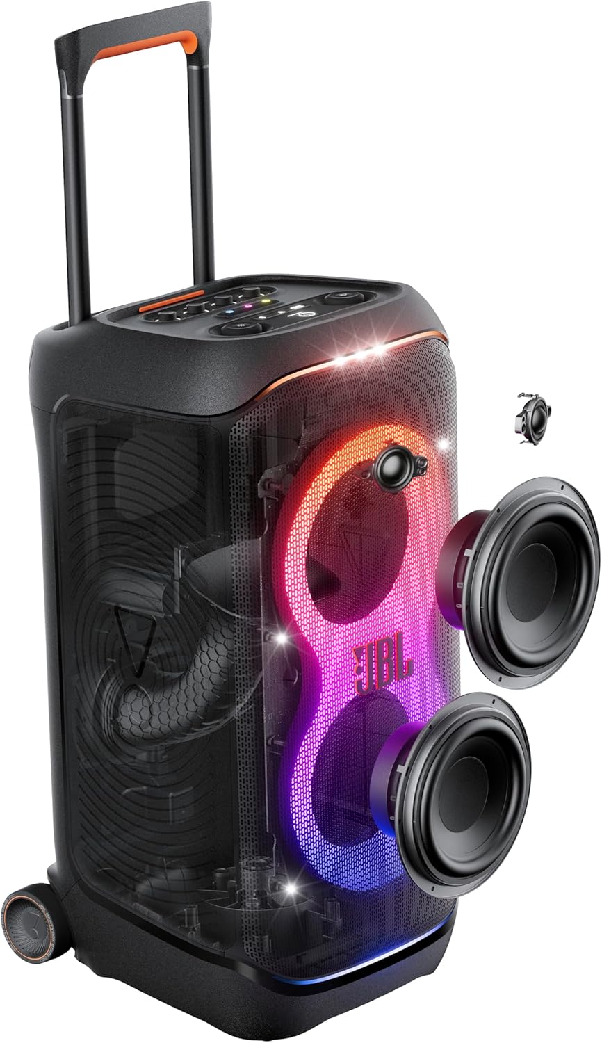 JBL PartyBox Stage 320 - Portable Party Speaker with Telescopic