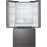 LG LF25S6200D 25 cu. ft. French 3-Door Standard-Depth Refrigerator with Single Ice Maker in Black Stainless Steel