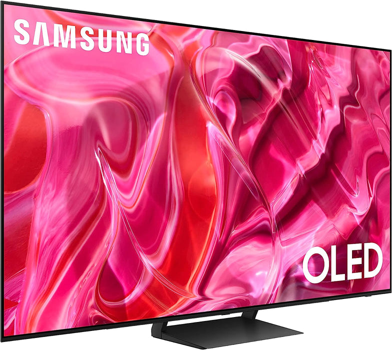SAMSUNG 65-Inch Class OLED 4K S90C Series Quantum HDR, Object Tracking Sound Lite, Ultra Thin, Q-Symphony 3.0, Gaming Hub, Smart TV with Alexa Built-in - [QN65S90CAFXZC] - Open Box (10/10 Condition)