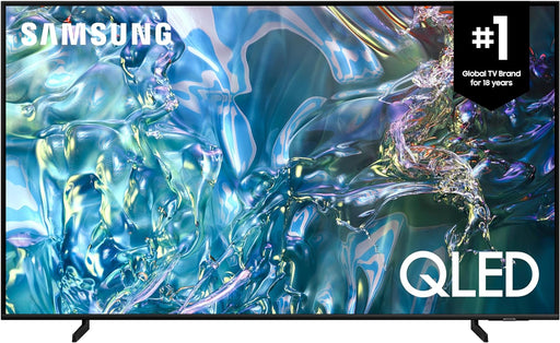 SAMSUNG 75-Inch QLED 4K Q60D Series Quantum HDR, Q-Symphony, Motion Xcelerator, Gaming Hub, Smart TV - [QN75Q60DAFXZC]