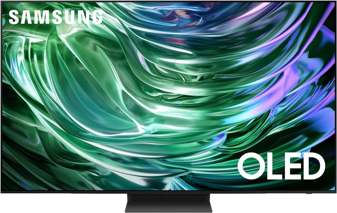 SAMSUNG 65-Inch OLED HDR+ AI Powered 4K S90D Series, 144 Hz Refresh Rate, Object Tracking Sound Lite, LaserSlim Design, Q-Symphony, Gaming Hub, Smart TV - [QN65S90DAFXZC] [Canada Version] (2024)