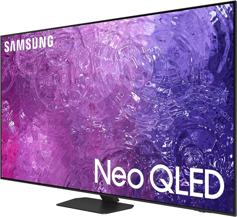 SAMSUNG 85-Inch Class Neo QLED 4K QN90C Series Neo Quantum HDR+, Dolby Atmos, Object Tracking Sound+, Gaming Hub, Q-Symphony, Smart TV with Alexa Built-in - [QN85QN90CAFXZC]  With wall Mount