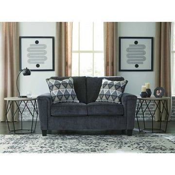 Ashley Abinger Loveseat in smoke | Brampton Furniture Store
