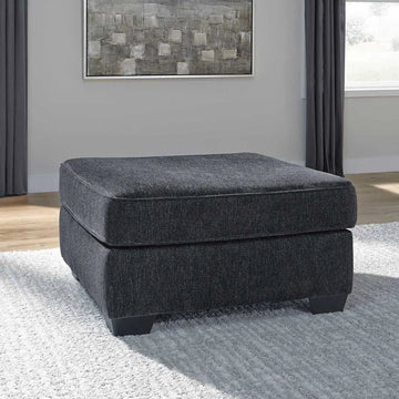 Ashley Altari Oversized Accent Ottoman in Slate | Brampton Furniture Store