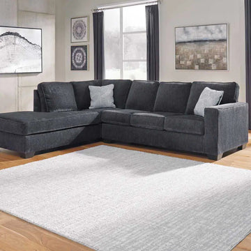 Ashley Altari 2 Piece LFH Chaise Sectional in Slate | Brampton Furniture Store