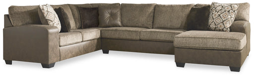 Abalone 3-Piece Sectional with LHF Chaise