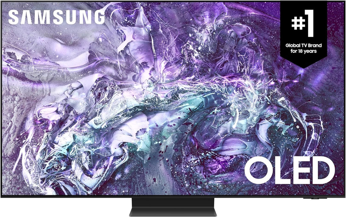 SAMSUNG 65-Inch OLED HDR Pro AI powered 4K S95D Series, Glare Free Screen, 144 Hz refresh rate -QN65S95DAFXZC with Soundbar