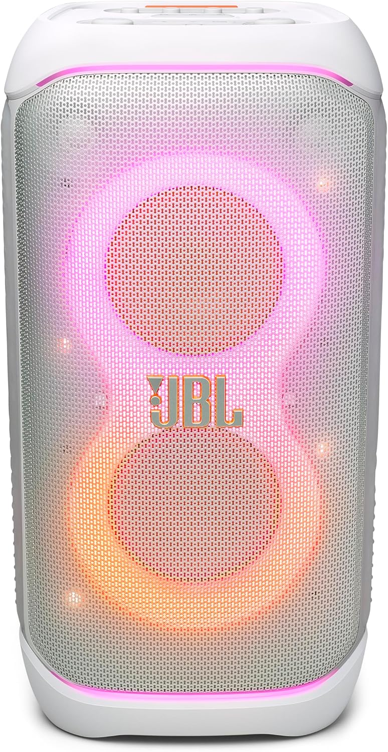 JBL PartyBox Stage 320 - Portable Party Speaker-White- JBLPBSTAGE320SWAM (Open Box)