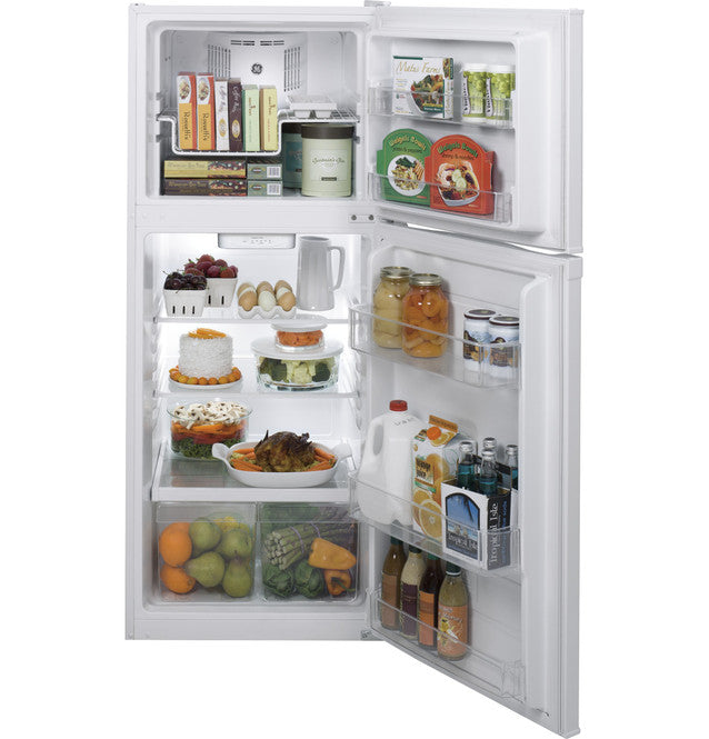 GE GPE12FGKWW ENERGY STAR® 11.6 cu. ft. Top-Freezer Refrigerator in White