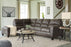 Navi 2-Piece Sectional with LHF Chaise - Smoke