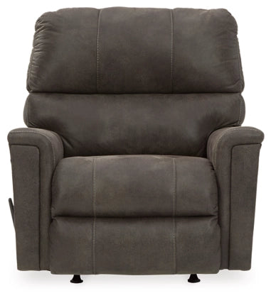 Navi Rocker Recliner - Smoke