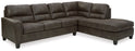 Navi 2-Piece Sleeper Sectional with Chaise - Right-arm facing chaise