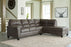 Navi 2-Piece Sleeper Sectional with Chaise - Right-arm facing chaise