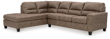 Navi 2-Piece Sectional Sofa RHF Chaise - Fossil