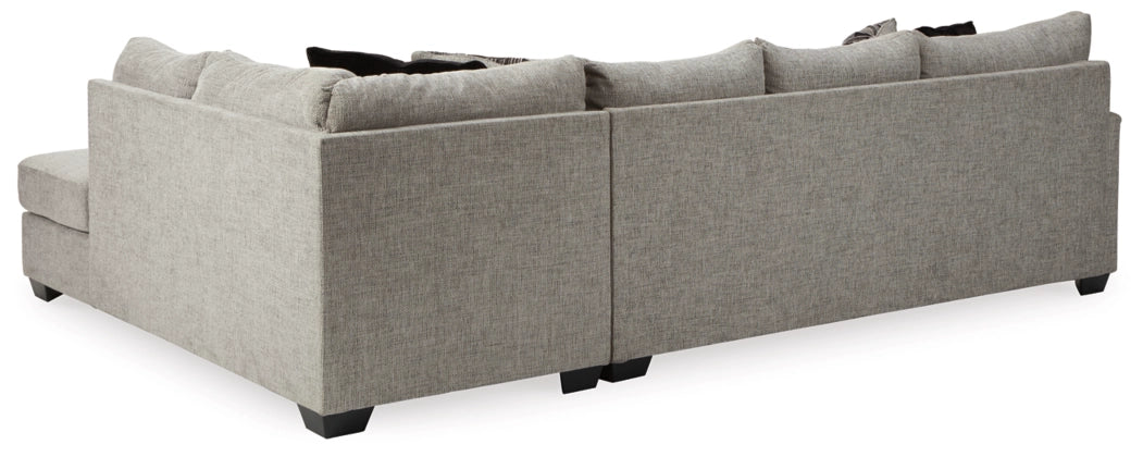 Megginson 2-Piece Sectional with LHF Chaise - Storm