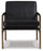 Puckman Accent Chair - Black Finish