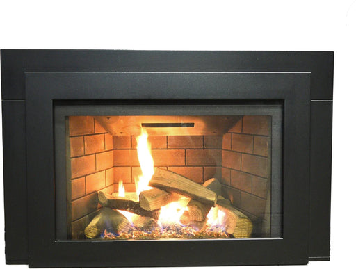 Sierra Flame Abbot 30" Direct Vent Linear Gas Fireplace - ABBOT-30PG-DELUXE-LP