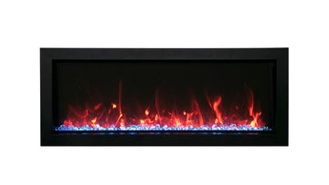 Amantii BI-50-SLIM-OD Smart Indoor-Outdoor Linear Fireplace