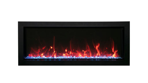 Amantii BI-50-SLIM-OD Smart Indoor-Outdoor Linear Fireplace