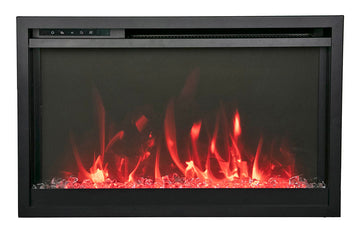 Amantii TRD-XS-30 Smart Traditional extra-slim electric fireplace insert