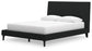 Cadmori Queen Upholstered Bed with 2 Nightstands