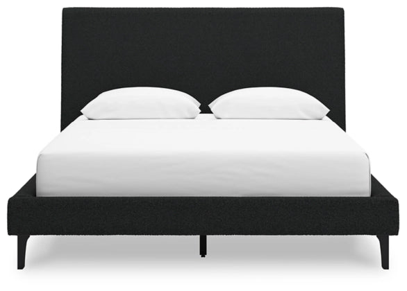 Cadmori Queen Upholstered Bed with 2 Nightstands