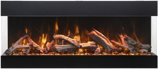 Amantii TRV-65-BESPOKE Tru View Bespoke 3-Sided Built-In Electric Fireplace