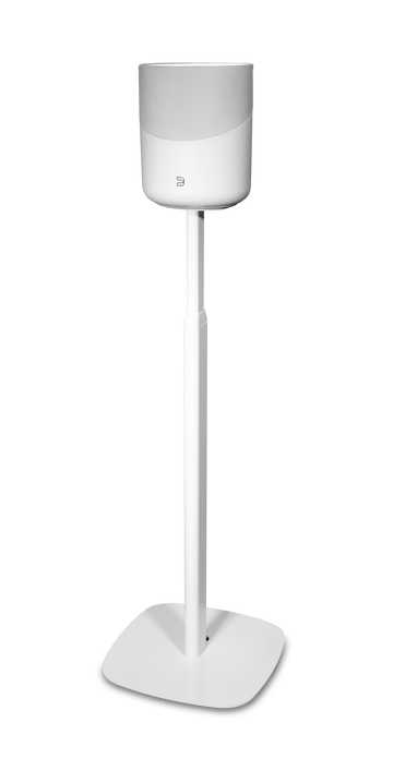 Bluesound Universal Adjustable Floor Stand for Pulse M & Pulse Flex - White