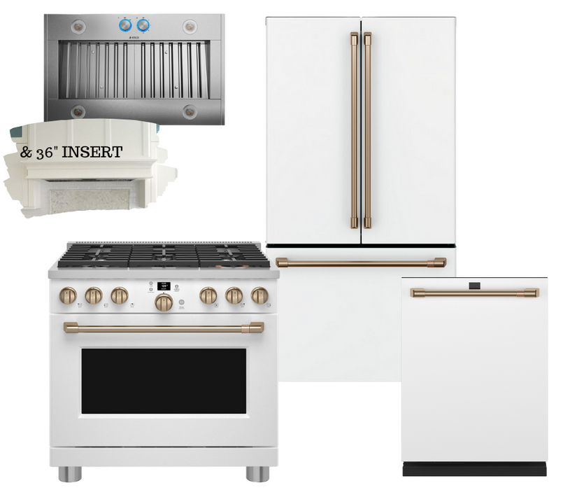 Fridge stove deals dishwasher