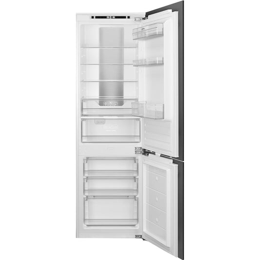 Smeg CB2485U Fridge freezers 2 doors Black