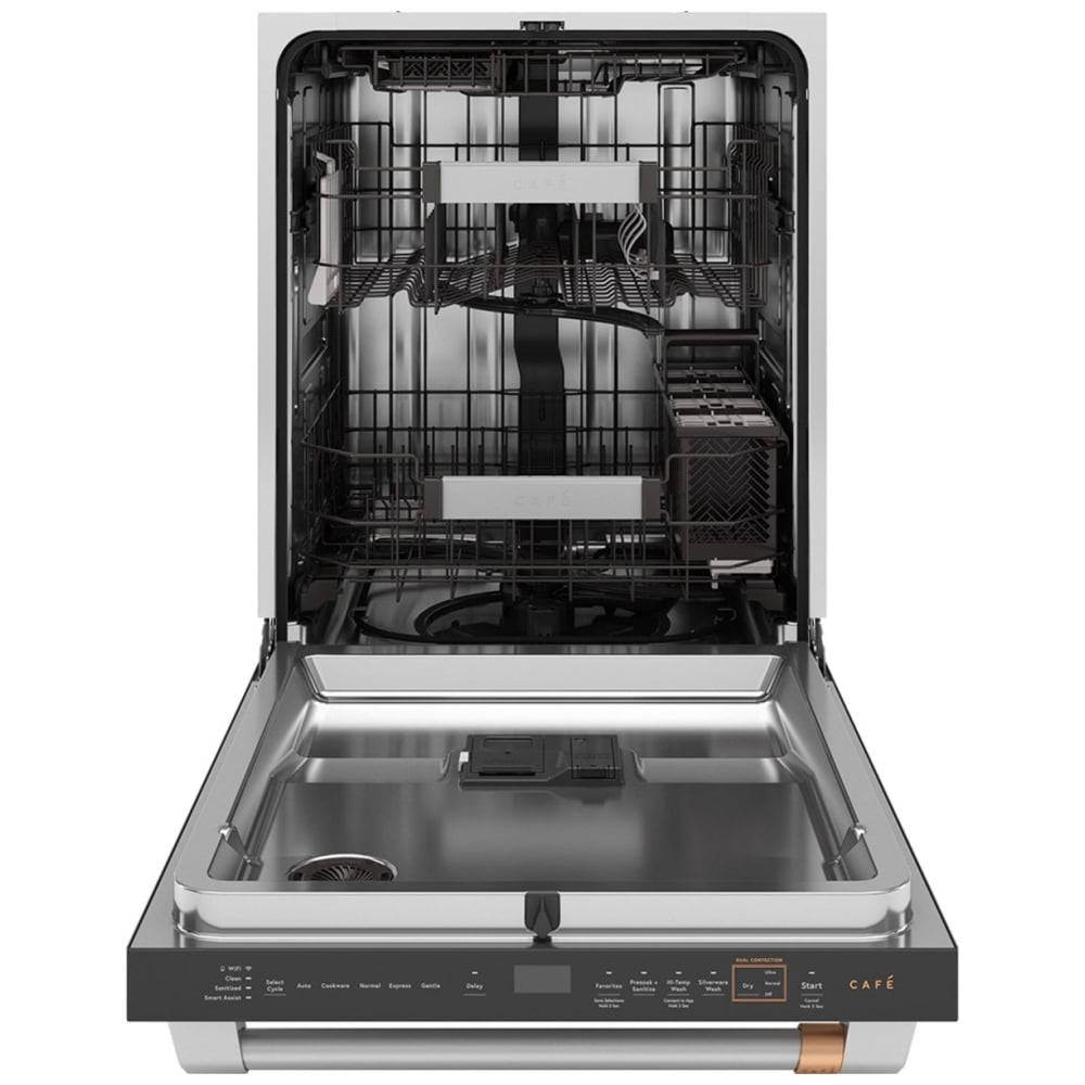 GE Cafe 24" CustomFit Stainless Interior Built-In Dishwasher - CDT858P2VS1 - Dishwasher - GE CAFE - Topchoice Electronics - image 3