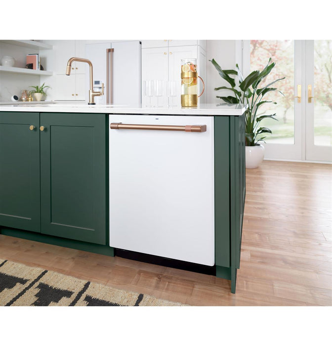 Café 36" Counter Depth Fridge, Commercial Design Stove and Dishwasher with Insert
