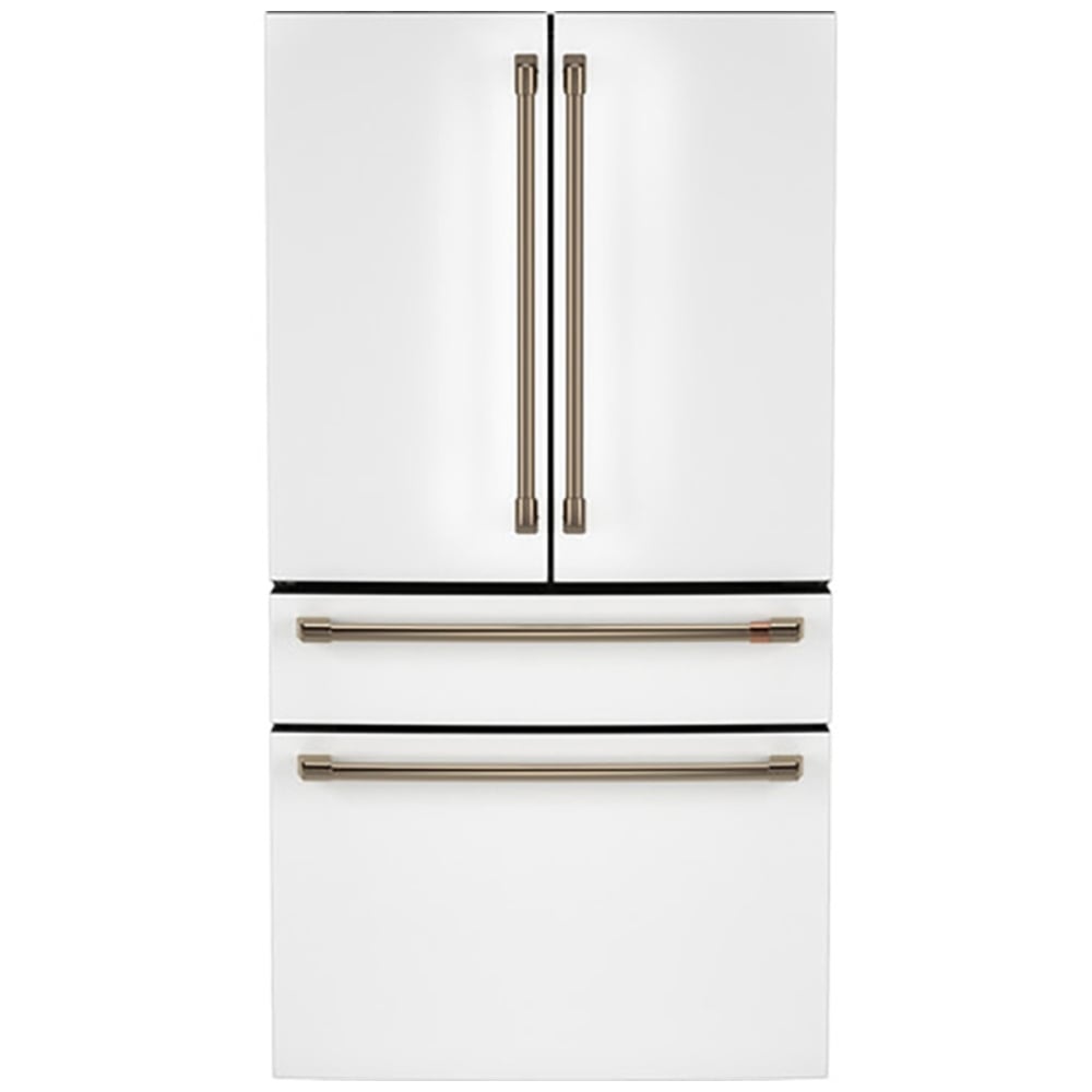 Café CJE23DP4WW2 36" Matte White French-Door Refrigerator
