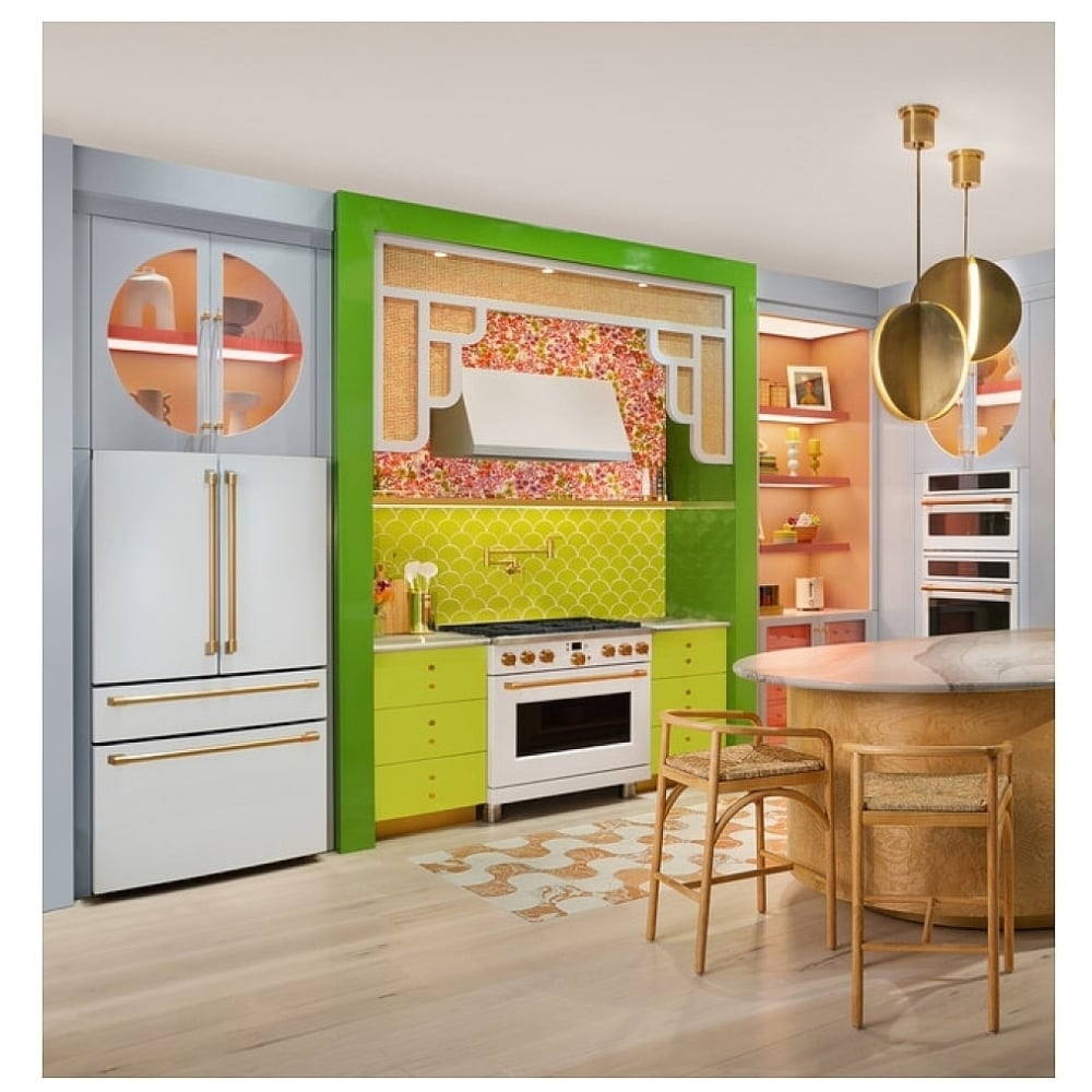Café CJE23DP4WW2 36" Matte White French-Door Refrigerator