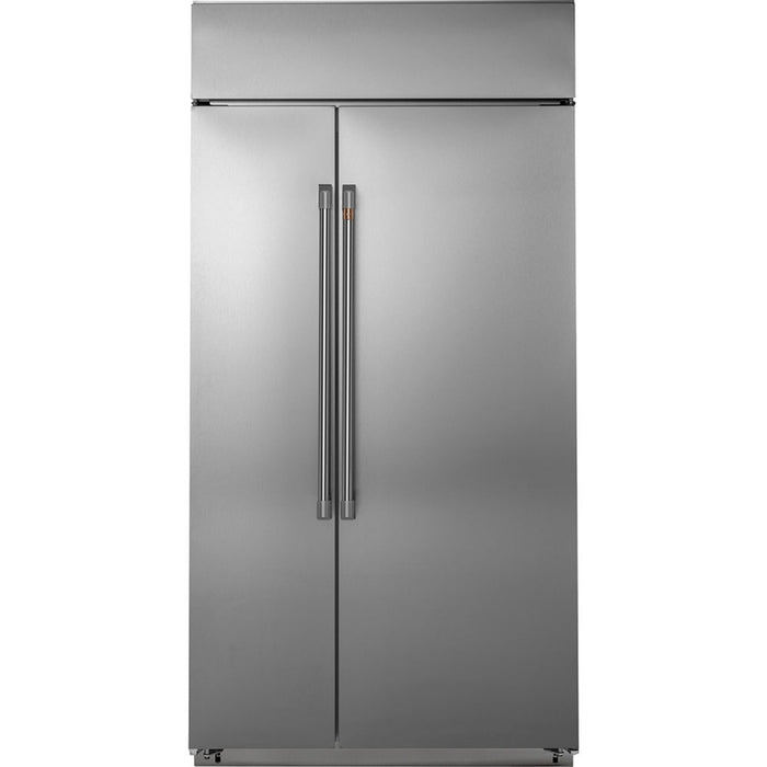 Café 48" Side by Side Fridge, 36" Gas Cooktop and Combination Wall oven