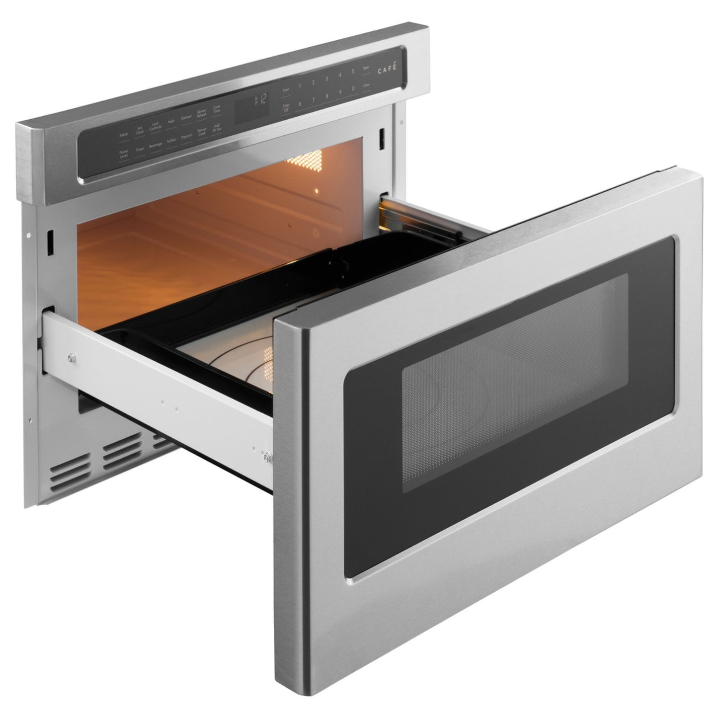 Cafe CWLC12P2RS1 Microwave Drawer, 24 inch Exterior Width