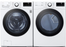 LG Front Load Washer and Electric Dryer Set - WM3600HWA DLE3600W