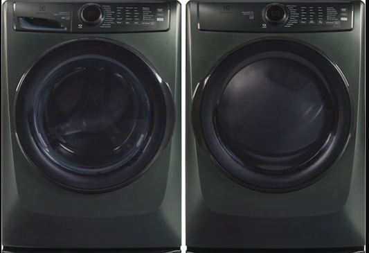 Electrolux Green 7738 Series Washer and Gas Dryer Set