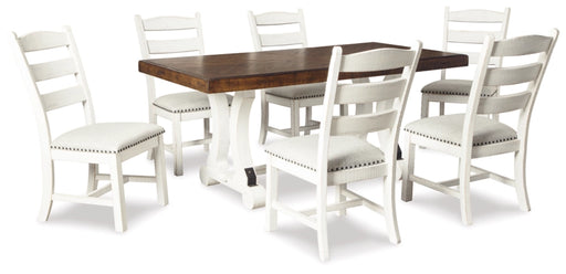 Valebeck Dining Table and 6 Chairs