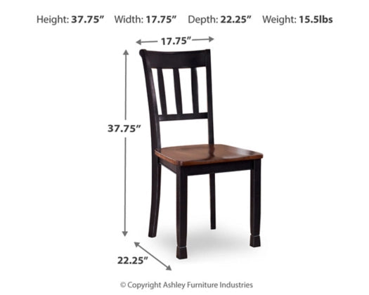 Owingsville Dining Table and 6 Chairs