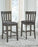 Hallanden Counter Height Dining Table and 6 Barstools