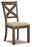 Moriville Dining Table and 6 Chairs in Grayish Brown