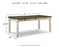 Bolanburg Dining Table and 6 Chairs