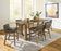 Cabalynn Counter Height Dining Table and 6 Barstools