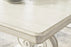 Arlendyne Dining Table and 8 Chairs in Antique White