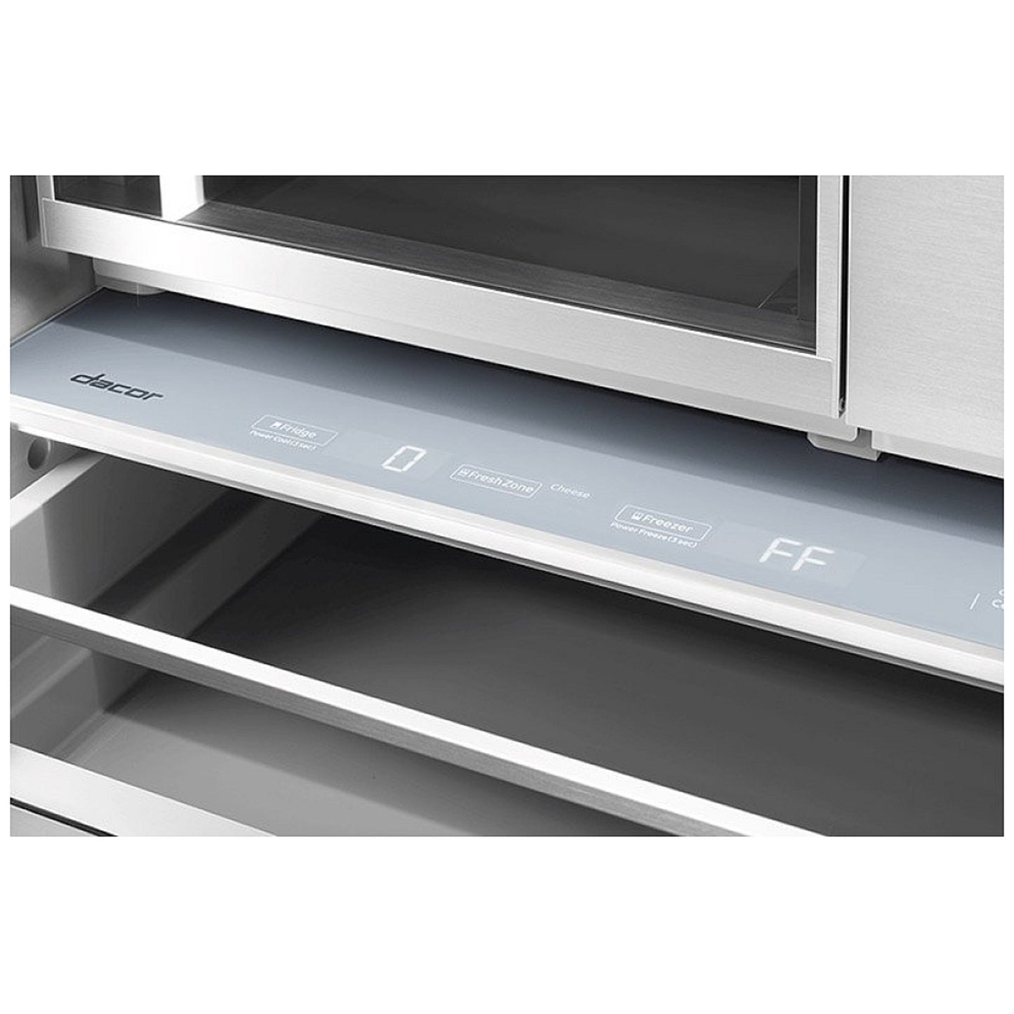 Dacor DRR24980RAP 24-Inch Built-In Column Refrigerator – Panel Ready, Right Hinge