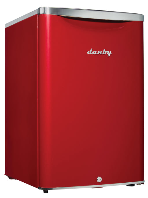 Danby DAR026A2LDB 2.6 cu. ft. Compact Fridge in Red