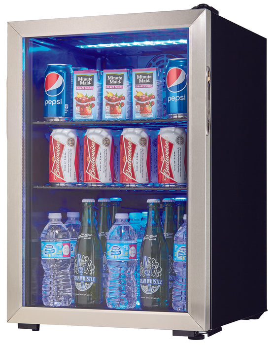 Danby DBC026A1BSSDB 2.6 cu. ft. Free-Standing Beverage Center in Stainless Steel